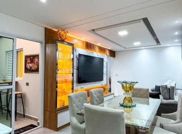 Apartamento · 107m² · 3 Quartos · 2 Vagas · Apartamento com 03 Quartos à venda, 107m² por R$ 619.000 - Vila Pires - Santo André/SP