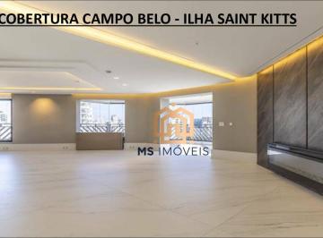 de4464628bac869a1f7d54546844ea1030bb0fb4 · COBERTURA 440m² 4 Quartos sendo 2 suítes á VENDA - Campo Belo - São Paulo/SP