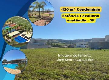 420 m² no Condomínio (2 linha ok) e na terceira linha AnalândiaSP (1).jpg · Condomínio Cavalinno em Analândia - Lote 10 - Qd G