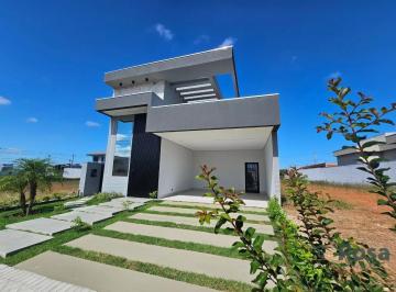 Casa · 164m² · 3 Quartos · 2 Vagas · Casa térrea, em condomínio de luxo para venda, próximo a UFMT, Shopping Três Américas, 3 quarto(s), 