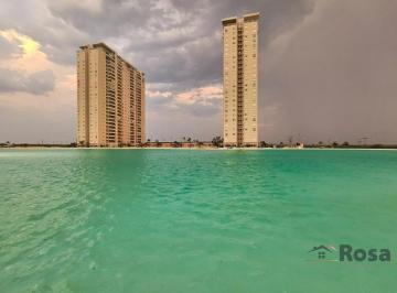 Apartamento · 155m² · 3 Quartos · 2 Vagas · Apartamento de luxo com lagoa e praia artificial para venda com móveis, próximo ao Colégio Plural, R