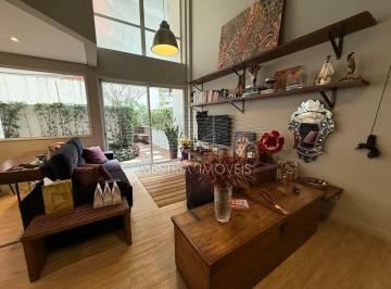 Apartamento · 130m² · 1 Quarto · 2 Vagas · Locação mobiliada com muito bom gosto - Garden duplex  com deliciosa área externa!