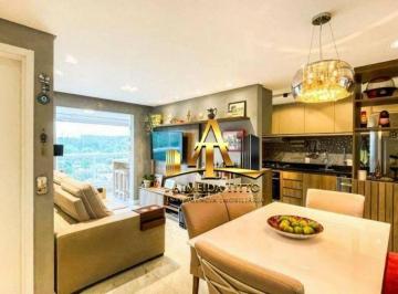 12a38aaa7e5356bffd9166e384b640b0d6e1bf69 · Apartamento com 2 dormitórios à venda, 67 m² por R$ 1.150.000 - Empresarial 18 do Forte - Barueri/SP