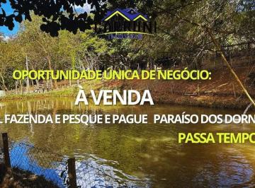 Rural · 210000m² · 18 Quartos · 8 Vagas · Hotel Fazenda e pesque pague à venda - Paraíso dos Dornelas - Passa Tempo - MG.