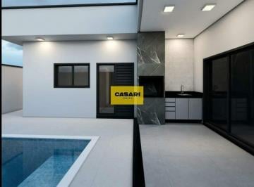 Casa · 130m² · 3 Quartos · 2 Vagas · Casa em condomínio com 3 dormitórios sendo 2 suítes, com piscina em Boituva/SP