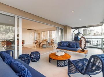 Apartamento · 275m² · 4 Quartos · 5 Vagas · Locação de Apartamento Mobiliado de Alto Padrão no Itaim Bibi com 275m², 4 Suítes e 5 Vagas