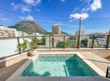 Apartamento · 234m² · 4 Quartos · 2 Vagas · Cobertura de luxo no Jardim Botânico RJ – 234m², 4 suítes, piscina privativa e varanda gourmet envid