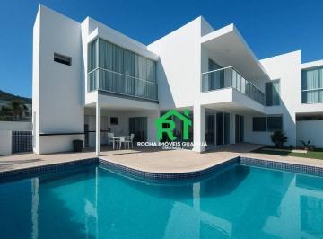 8ddbafe36341f12877399cd6ba9fe35f0e854180 · Casa à beira mar com 4 quartos (4 suítes), 6 vagas e lazer à venda em Jardim Guaiuba, Guarujá
