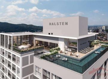 ROOFTOP · Apartamento com 1 dormitório à venda, 33 m² por R$ 489.940,45 - Centro - Joinville/SC