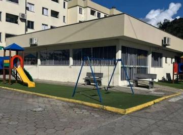 Apartamento · 55m² · 2 Quartos · 1 Vaga · Apartamento mobiliado à venda em Itajaí, Espinheiros - 02 Dormitórios, Piscina e Salão de Festas