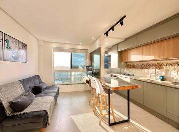 Apartamento · 59m² · 2 Quartos · 1 Vaga · Apartamento de 02 quartos/suítes, mobiliado e decorado, com box/vaga de garagem, no bairro Zona Nova