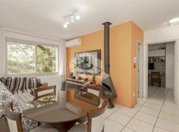 Apartamento · 49m² · 1 Quarto · 1 Vaga · Apartamento 1 Dormitorio lareira 1 garagem portaria 24 horas