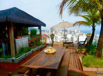 Apartamento · 174m² · 4 Quartos · 2 Vagas · Cobertura em Rua Sambaíba - Leblon - Rio de Janeiro/RJ
