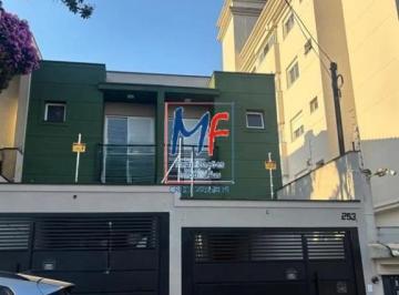 Casa · 130m² · 3 Quartos · Excelente sobrado na Vila Paulicéia, com 130 m² a.u., 3 dormitórios (3 suítes), sala, cozinha, sacad