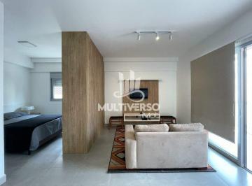 Apartamento · 47m² · 1 Quarto · 1 Vaga · Studio Mobiliado com Sacada - Vista Mar