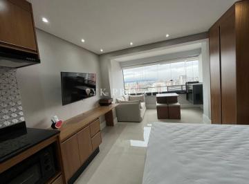 Apartamento · 29m² · 1 Quarto · Locação de Stúdio com 29m, 1 suíte, varanda e mobiliado.