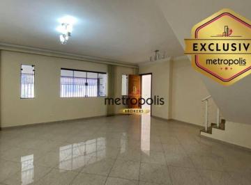 Sala · Sobrado com 4 dormitórios para alugar, 196 m² por R$ 7.725,52/mês - Osvaldo Cruz - São Caetano do Su