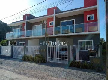 Fachada · Casa com 2 suítes à venda, 93 m² por R$ 550.000 - Itacolomi - Balneário Piçarras/SC