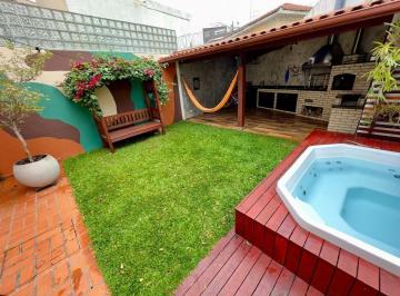 Casa · 150m² · 3 Quartos · 3 Vagas · Sobrado Areá Gourmet e Jacuzzi na Região do Jardim Prudência!