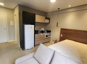 Apartamento · 43m² · 1 Quarto · Apartamento JK / Stúdio 43,38m² - Mobiliado junto C/Terraço