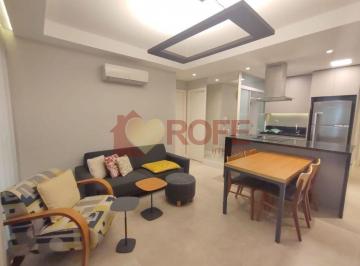 Apartamento · 64m² · 1 Quarto · 1 Vaga · Apartamento de 64 m² para locação no Habitarte. Prédio na Rua Nova York, esquina com a Rua Michigan.
