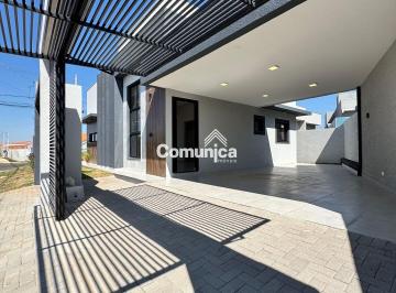 Casa · 125m² · 3 Quartos · 2 Vagas · Casa Térrea em Cara Cara, Ponta Grossa/PR