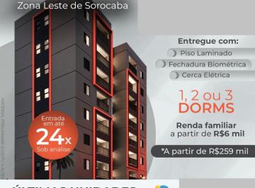 Apartamento · 42m² · 2 Quartos · Apartamento à venda no bairro Jardim Saira - Sorocaba/SP