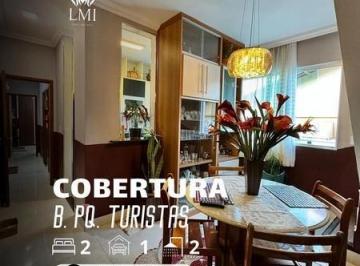 Apartamento · 110m² · 2 Quartos · 1 Vaga · COBERTURA NO PARQUE TURISTAS | 110M² | 1 LANCE DE ESCADAS | REFORMADA 