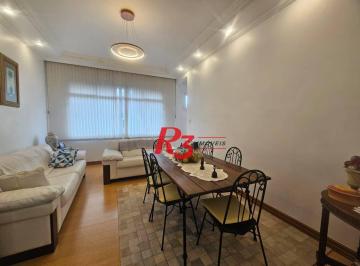 2fb8d5154aa4e2003cea2cf8d3edf590779382e1 · Apartamento com 3 dormitórios à venda, 110 m² por R$ 680.000,00 - Boqueirão - Santos/SP