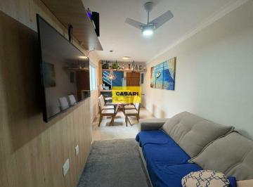 Apartamento · 106m² · 2 Quartos · 1 Vaga · Cobertura sem Condomínio à Venda em Santo André – 2 Dormitórios, Suíte, Churrasqueira e Excelente Lo