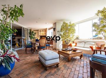 Varanda/churrasqueira · Apartamento 364m² Ed. Place de la Concorde Silva Jardim, Rebouças - Água Verde