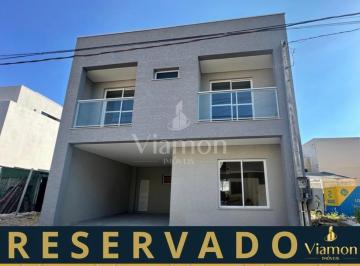 Casa · 120m² · 3 Quartos · 2 Vagas · Sobrado novo à venda em condomínio no São Braz Curitiba, 3 quartos, próximo à Av. Toaldo Túlio