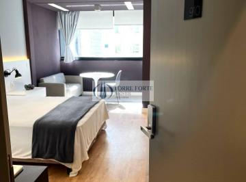 Apartamento · 28m² · 1 Quarto · 1 Vaga · Localizado em um dos principais centros comerciais e financeiros de SP.