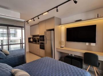 Casa · 24m² · 1 Quarto · Studio de Luxo em Condomínio Exclusivo no Campo Belo, São Paulo-SP: 1 quarto, 1 sala, 1 banheiro, 24