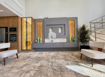 Casa · 315m² · 3 Quartos · 4 Vagas · Casa à venda no condomínio Residencial Santorini no bairro Parque Brasil 500 em Paulínia