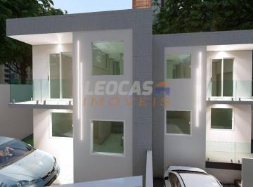 Casa · 168m² · 3 Quartos · 1 Vaga · VENDA: Casa Geminada - 3 qts suíte - Bairro Letícia - Residencial Serro