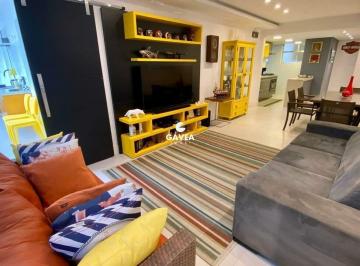 Sala de Estar · Apartamento à venda no Itararé em São Vicente.