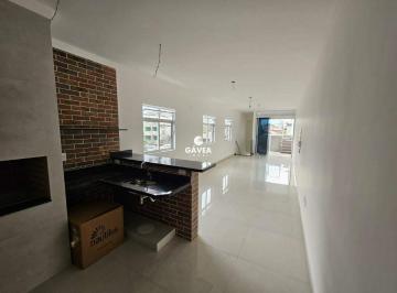 Casa · 155m² · 3 Quartos · 2 Vagas · Sobreposta Alta duplex com 3 dormitórios sendo duas suíte e piscina no Embaré em Santos