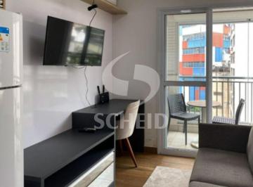 Apartamento · 48m² · 2 Quartos · 1 Vaga · Apartamento Mobiliado á venda - 48m² - Bela Vista - 2 Dormitórios (2suites) - 1 Vaga