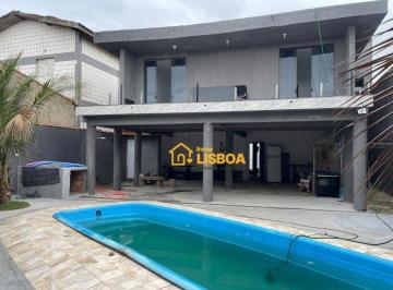 3fc94a1520bff757278365e994c88e25b0a074d9 · Sobrado com 3 dormitórios à venda por R$ 900.000,00 - Nossa Senhora de Fátima - Mongaguá/SP