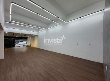 Comercial · 150m² · 1 Quarto · Ponto Comercial / Loja para Alugar FRENTE RUA com 150 m² na Avenida Pedro Lessa em Santos