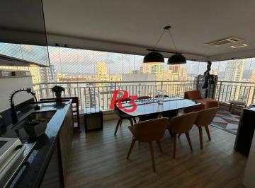 e66e1c9911a402efeed8d4867d3a231ace218ad4 · Apartamento à venda, 124 m² por R$ 2.050.000,00 - Boqueirão - Santos/SP