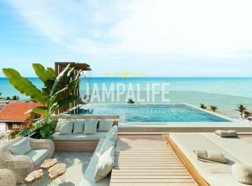 Apartamento · 29m² · 1 Quarto · 1 Vaga · Flat no Bessa a 50 metros da praia.