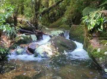 Rio privado 1 · Chácara formada, com casa aconchegante no alto da montanha