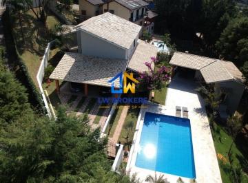 Casa · 589m² · 4 Quartos · 4 Vagas · Casa de alto padrão à venda no Condomínio Capital Ville – Jundiaí-SP | 589m² com 4 suítes, piscina e
