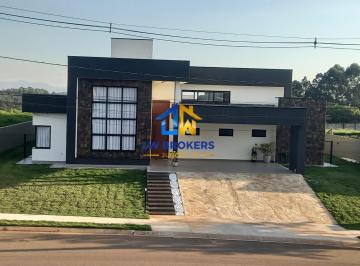 Casa · 340m² · 3 Quartos · 4 Vagas · Casa de Alto Padrão nova e recém construída no condomínio Terra Caxambu, no bairro do Caxambú, em Ju
