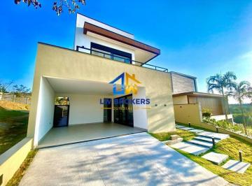 Casa · 380m² · 3 Quartos · 4 Vagas · Belíssimo imóvel, Casa Nova de altíssimo padrão de acabamentos, Brisas Jundiaí, Jundiaí/SP