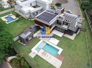 Casa · 400m² · 4 Quartos · 4 Vagas · Casa em Condomínio, 4 suítes, Piscina aquecida, 400m², em Jundiaí SP