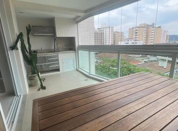 Apartamento de 2 quartos, Santos · Apartamento com 2 suítes e 135 m² à venda, Ponta da Praia Terrazas Residence