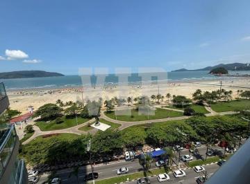 Apartamento · 51m² · 1 Quarto · 1 Vaga · Apartamento 1 dormitório vista frontal para o mar em Santos/SP